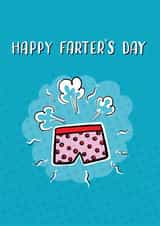 Farting Father’s Day Pants created by Ellie Newbury