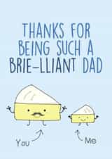 Brie Father's Day Card created by C+C Cards