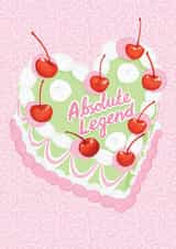 Congratulations you Absolute Legend Card created by The Stylist Illustrates