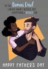 Bonus Dad Father's Day card created by InclusiviTwee