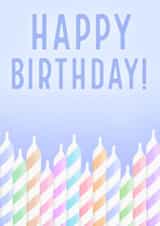 Pastel Birthday Candles created by Sam Spencer