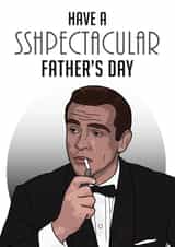 Sshpectacular Bond Father's Day Card created by Memetallica