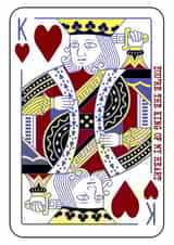 Playing card - King of my heart created by HURRICANE REMI