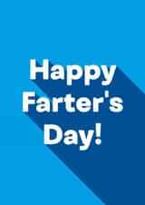 Farting Father's Day Card created by Ginger Ink Design