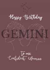 Confident Gemini Woman created by Serenity Emily