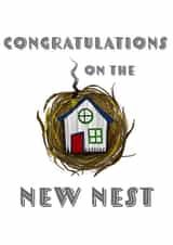 New Nest Congratulations Card created by Aoife O'Rourke