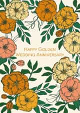Happy Golden Wedding Anniversary created by Sazerelli Designs