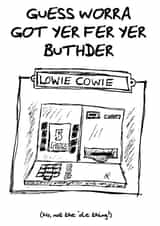 Lowie Cowie created by GonMad Cumbrian Dictionary