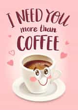 I need you more than coffee created by Anastasia Kaznacheeva