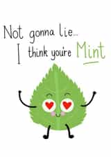 I think you're mint created by Sassy Scribbles UK