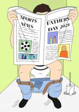 Fathers Day Toilet created by Jonny  Vinyl