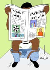 Father’s Day 2021 toilet funny created by Jonny  Vinyl