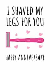 I Shaved for You created by Rock & Rose Creative
