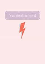 David Bowie absolute hero card created by ashleigh brown