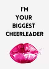 I'm your biggest cheerleader created by Emma Visone