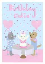 Birthday Cutie created by Hannie Illustrations