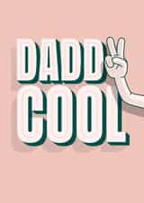 Daddy Cool | typography Father’s Day card created by Ellen Jane LDN