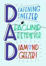 Diamond Geezer Dad Father's Day Card created by The Adorned Page