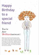 Happy Birthday Acer 'Brilliantissimum' special friend created by Curly Girly