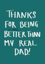 Step dad Father’s Day card created by Georgia Akers