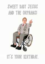 Brian Potter Phoenix Nights Birthday Card created by Nice One Designs