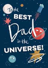 Best Dad in the Universe! created by Neil Clark
