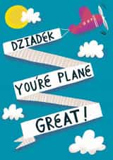 Dziadek (Grandad), You're Plane Great!  created by @AimeeStevens.Design