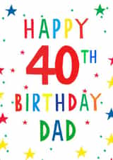 Happy 40th birthday dad created by Earlybird