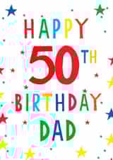 Happy 50th birthday dad created by Earlybird