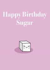Happy Birthday Sugar Card created by Creative Rutt