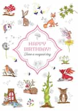Magical Kingdom Birthday Card created by Life's Little Doodles