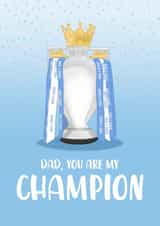 Football Trophy Father's Day Card created by The Cake Thief