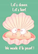 Cute Pearl Anniversary Card - 30 Years - Let's Dance Let's Twirl We Made It To Pearl created by Lisa Wardle