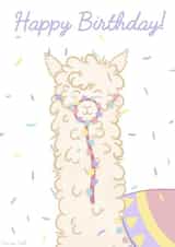 Alpaca Birthday Celebrations created by Emma-Lee Taaffe