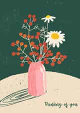 Thinking of You Vase of Flowers created by Gigi Rosado