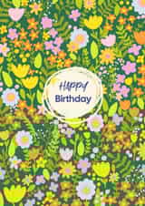 Happy birthday created by Gigi Rosado