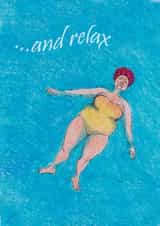 Retirement Time to Relax card created by Celia Hyland
