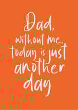 Funny, Bold, Father's Day Card created by Blue Belle Creations