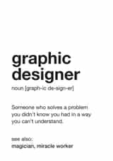 Graphic Designer Card created by Different Design Co