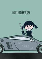 Luv u dad created by Zoe C-W