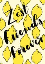 Zesty bestie card for all occasions created by Victoria Hinder