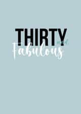 30 and Fabulous created by Samantha Casey