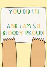 Proud of You Card created by edenwtrs (Illustrations by Eden Waters)
