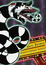Beetlejuice Birthday created by Webb Designs