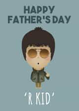 Liam Gallgher Father's Day Card created by Courtney