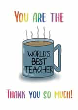 World’s best teacher  created by Michelle Youngs