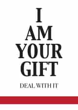 I AM YOUR GIFT created by Blakespeed Creations
