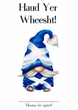 Cheeky Scottish Slang Gnome created by Tracey T