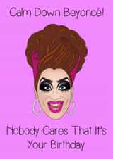 Bianca Del Rio Birthday Card created by Little Spoon