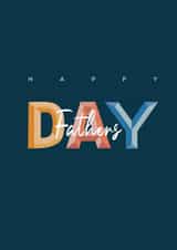 Happy Fathers Day classic card created by Kard & Cotton